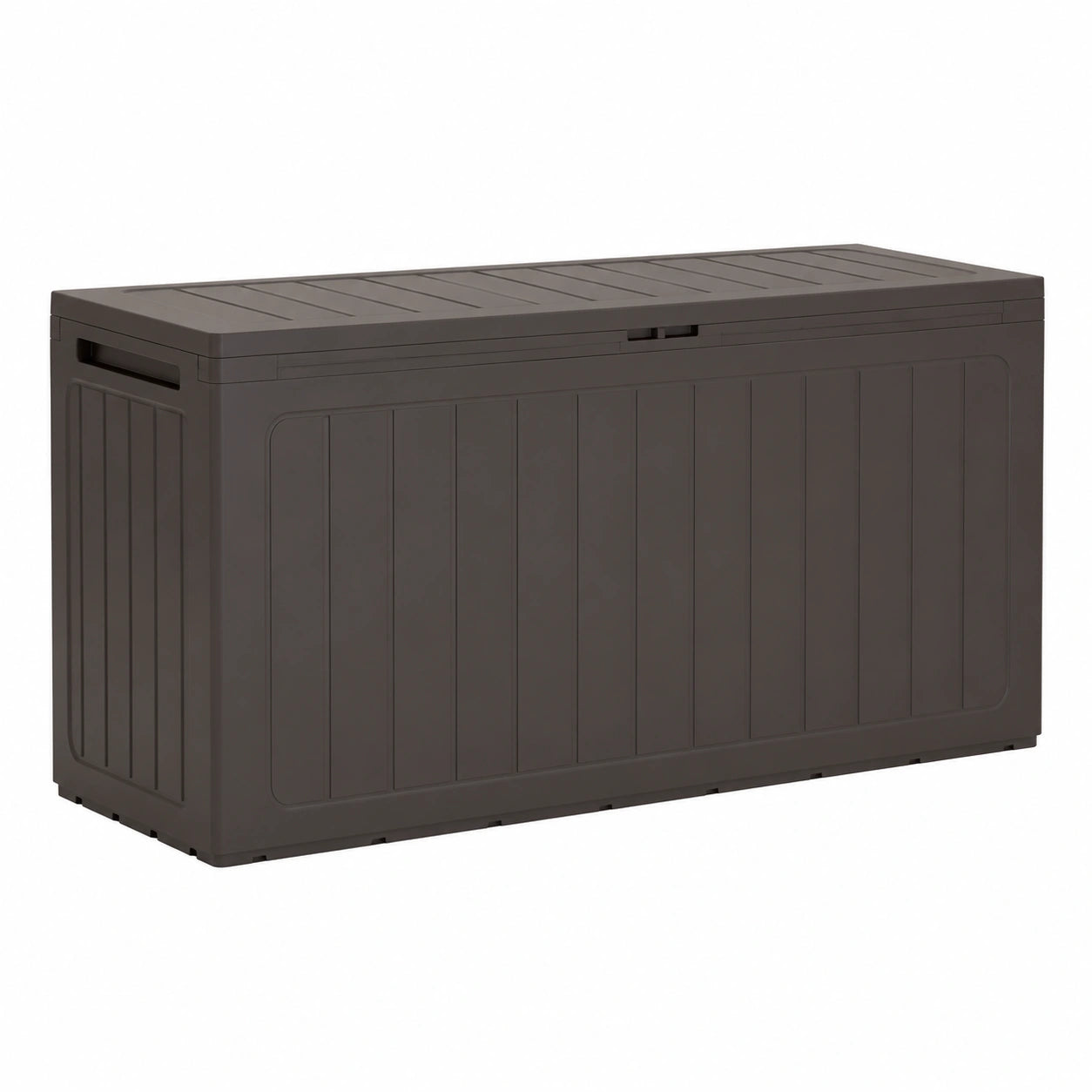Wetterfeste Gartenbox 280L aus Kunststoff, abschließbar, ideal für Kissen & Auflagen, für Garten & Balkon