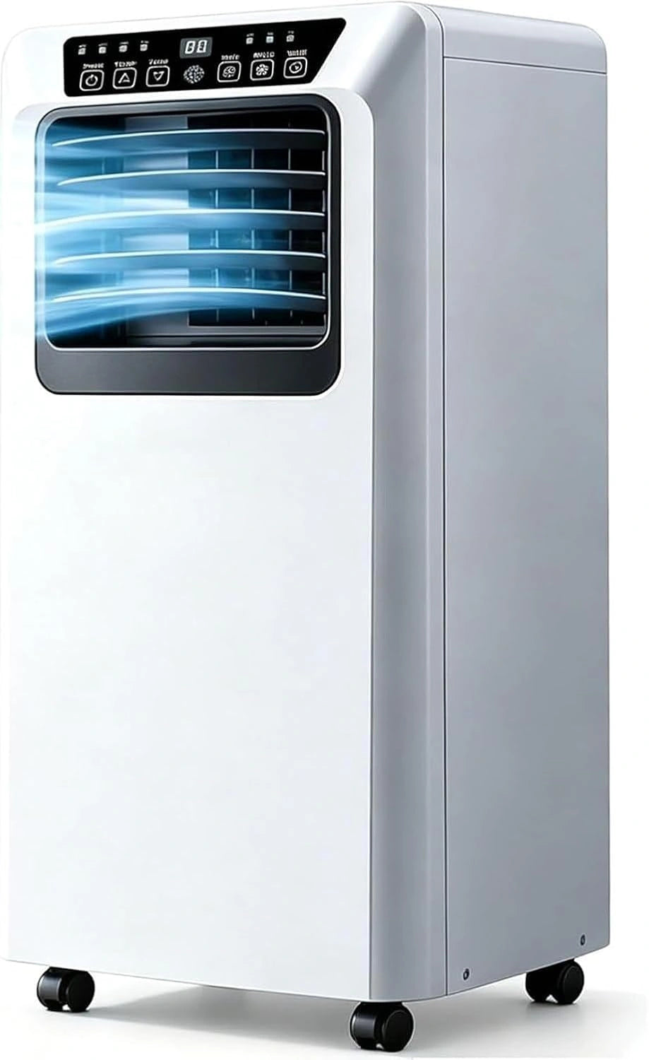 Klimatyzator, 9000 BTU, do 25 m², programator czasowy, kolor szary