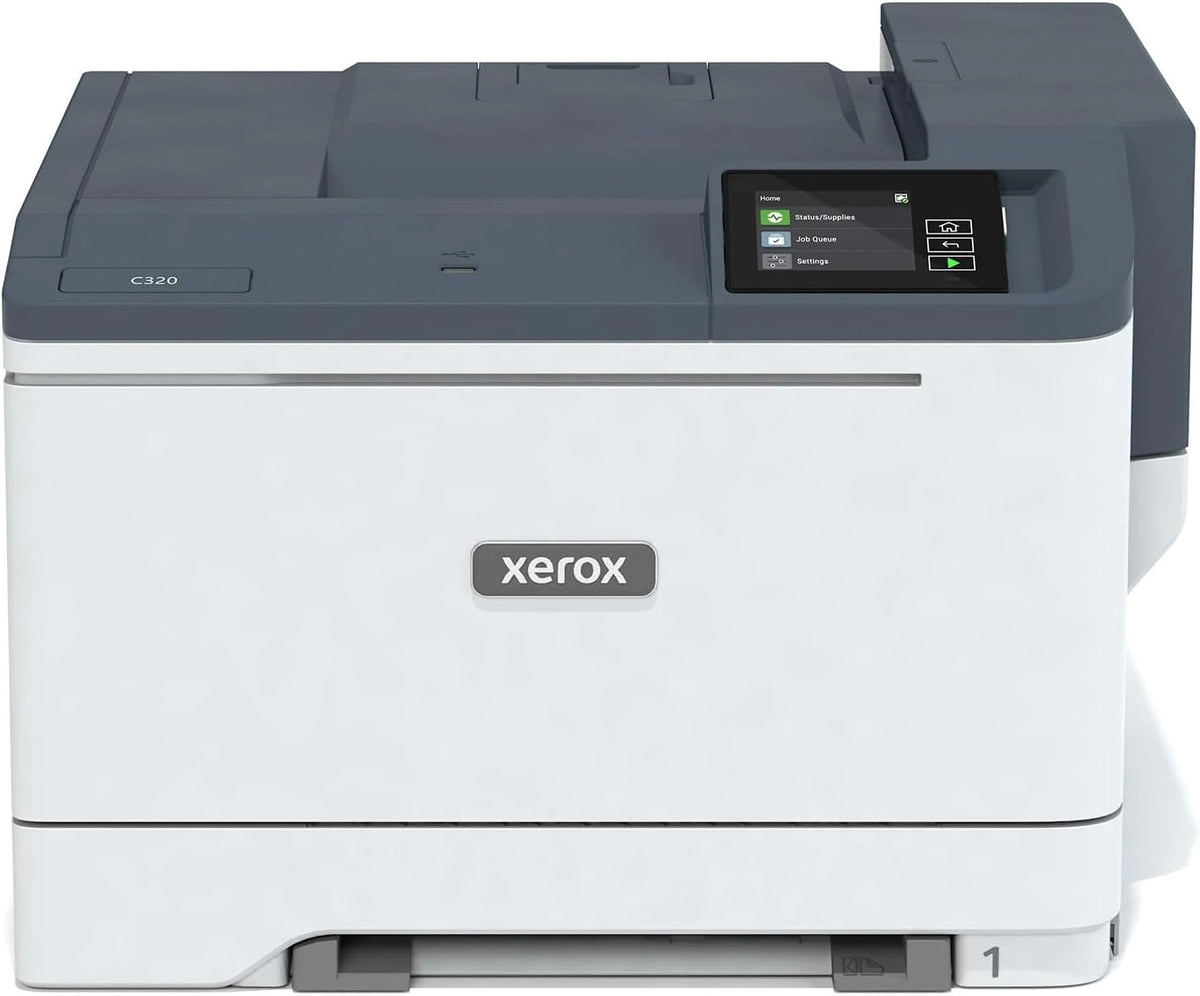 Drukarka Xerox C320dni, bezprzewodowy, kolor szary i biały