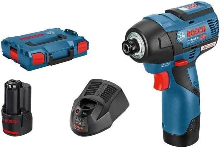 Klucz udarowy Bosch Professional GDR 12V-110, 3,0 Ah, 12 V, kolor niebieski i szary