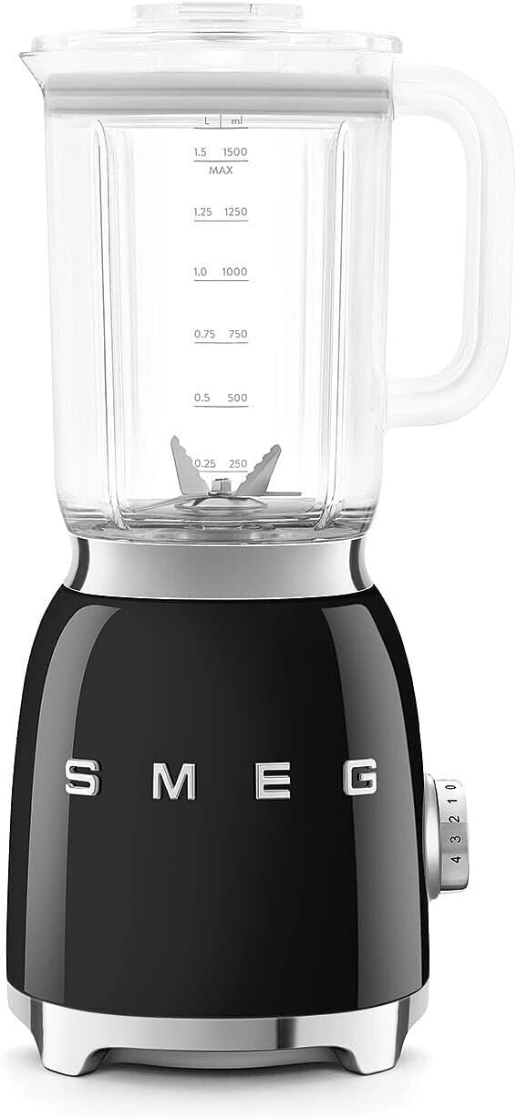 Urządzenie kuchenne Smeg BLF03BLEU, 800 W, 1,5 l, kolor szary i czarny