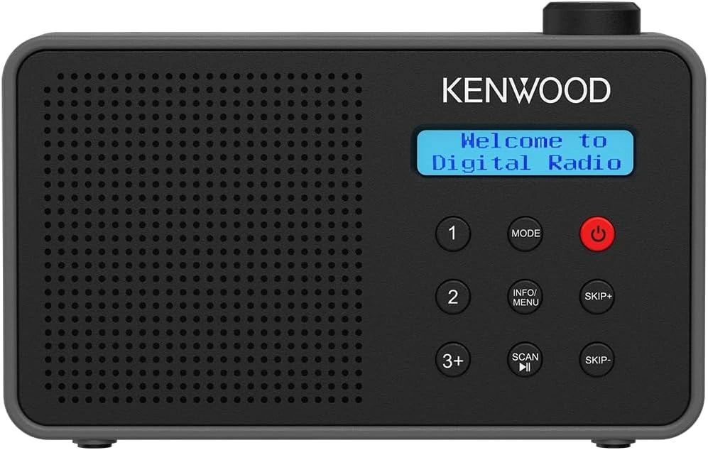 Radio KENWOOD CR-M25DAB-B, kolor czarny