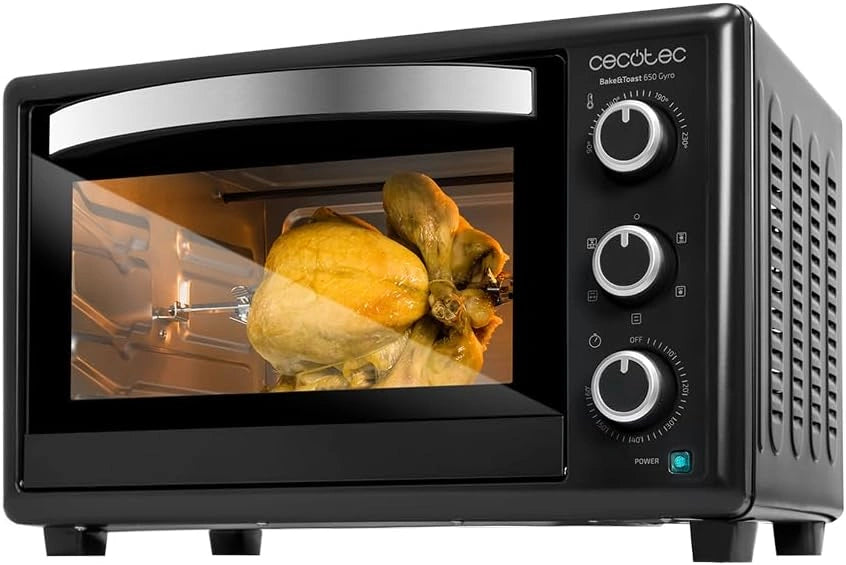 Piekarnik, 2200 W, 60 l, kolor czarny