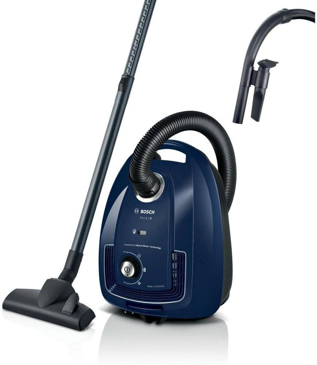 Odkurzacz Bosch BGL38BU1, 600 W, kolor niebieski