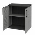 Wetterfester Kunststoff-Gartenschrank für Balkon und Terrasse