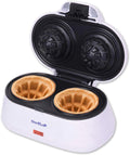 Gofrownica Podwójna, 1200 W, 240 V, kolor czarny