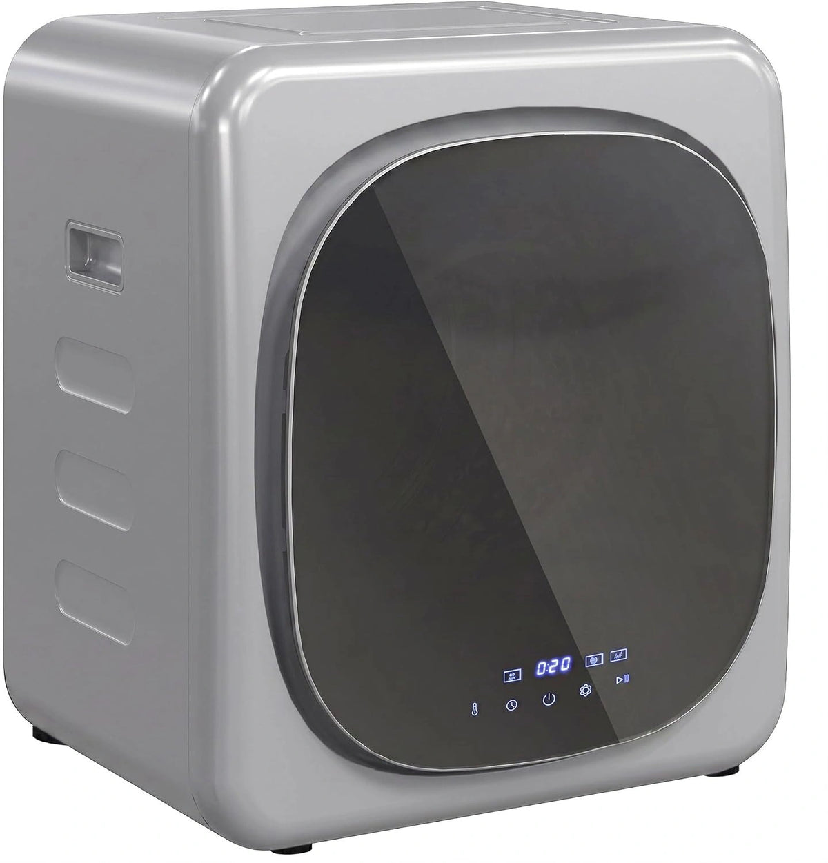 Suszarka HOMCOM, 800 W, kolor srebrny
