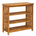 Gartenschrank aus Akazienholz mit Ablage, 90x40x90cm, 15,4 kg