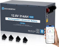 Akumulator ECO-WORTHY EnergyRock, 314 Ah, 12 V, kolor niebieski i szary