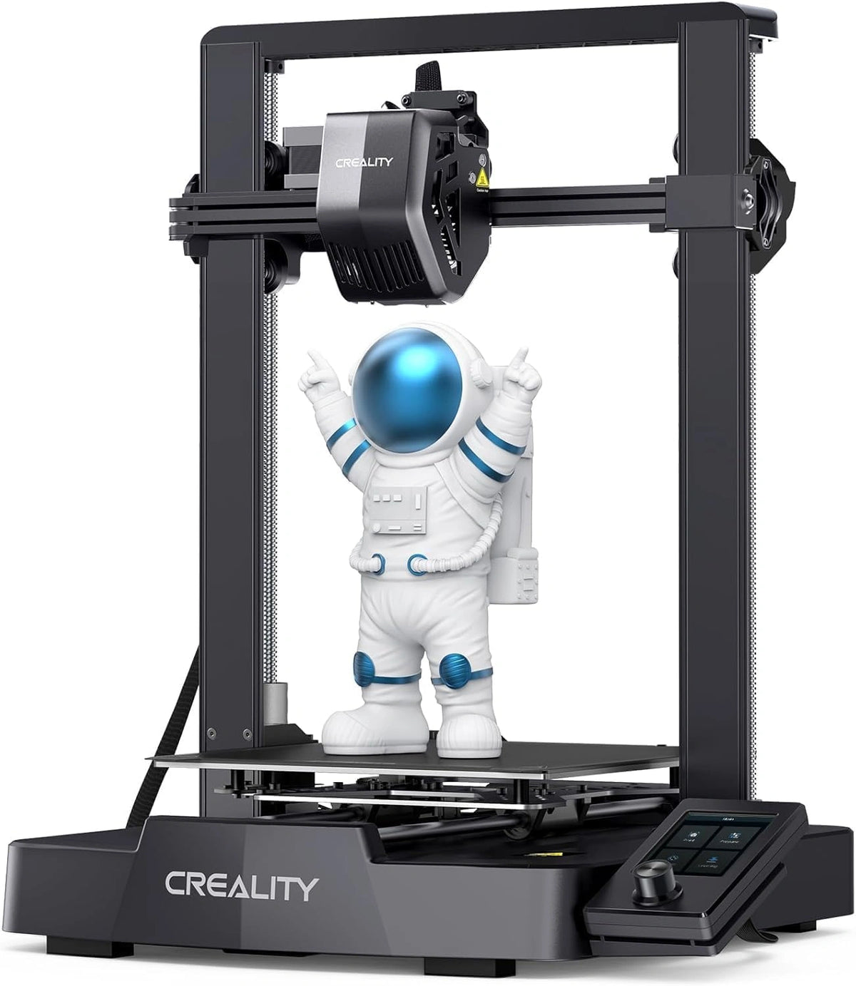 Drukarka Creality Ender-3, do drukowania dokumentów, kolor szary