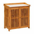 Solivagant Gartenschrank aus Akazienholz 93x41,5x98 cm Massivholz