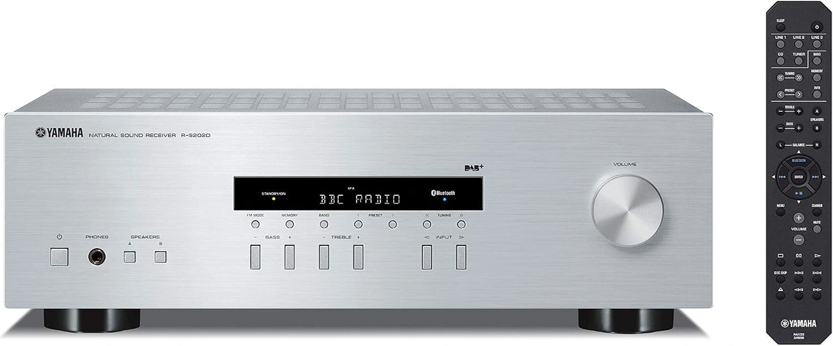 Amplituner Yamaha RS-202D, kolor srebrny