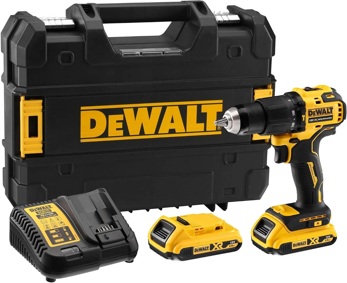 Wiertarko-wkrętarka Dewalt, 18 V, kolor czarny i żółty