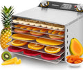 Suszarka do żywności Dehydrator, 800 W, programator czasowy, kolor szary