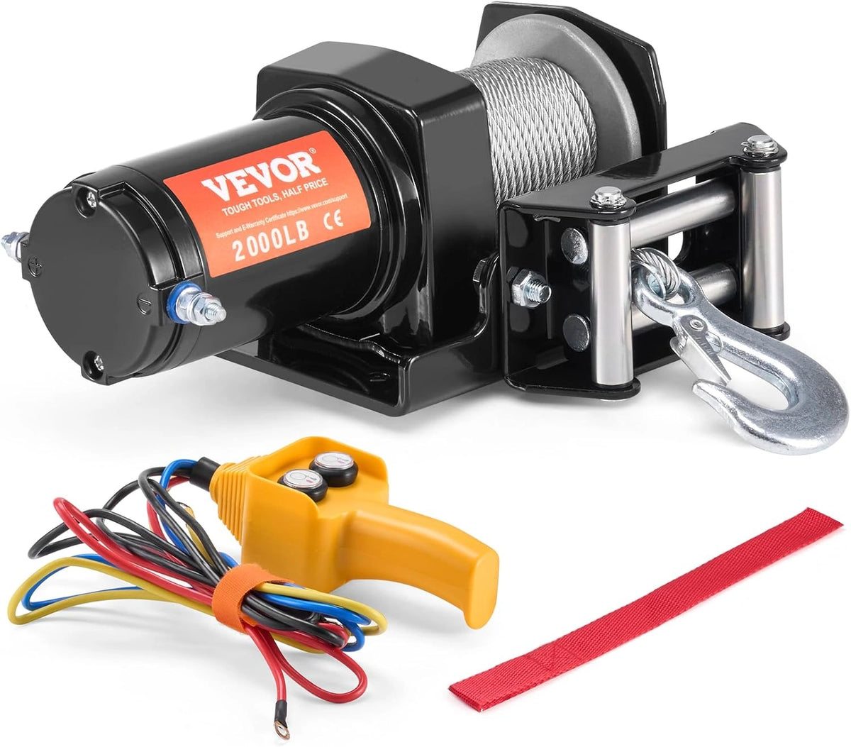 Wciągarka elektryczna VEVOR, 12 V, kolor szary