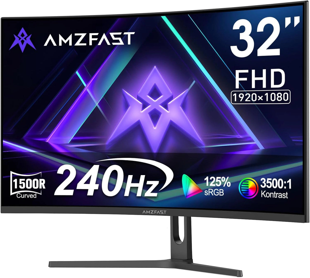 Monitor Amzfast, kolor niebieski