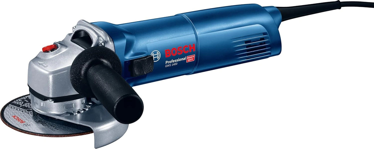 Szlifierka kątowa Bosch Professional GWS 1400, 1400 W, kolor niebieski