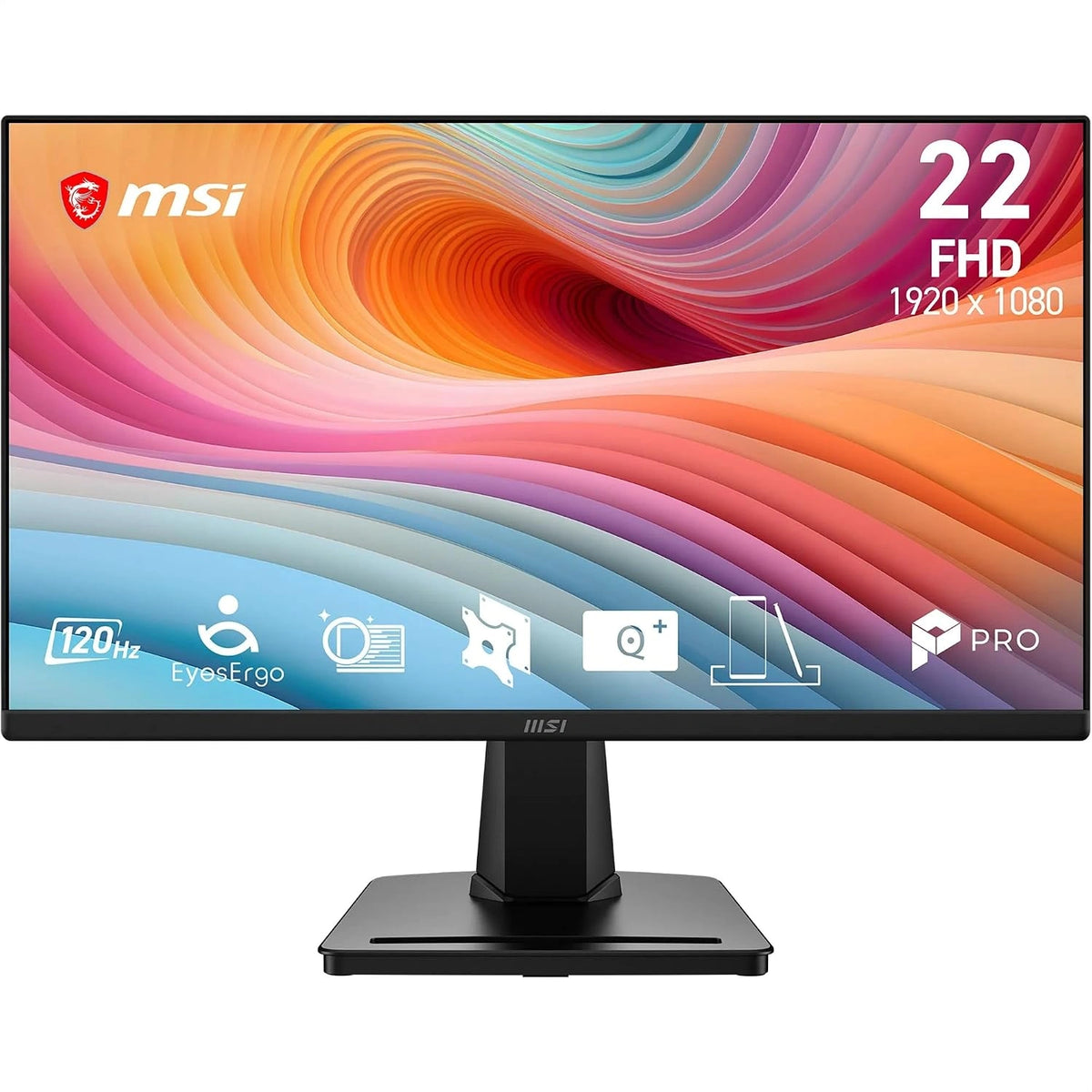 Monitor MSI PRO MP225 FHD 120, kolor czarny