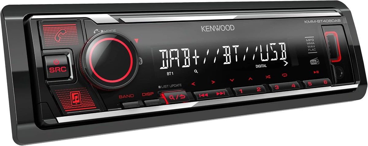 Radio Kenwood, kolor czarny