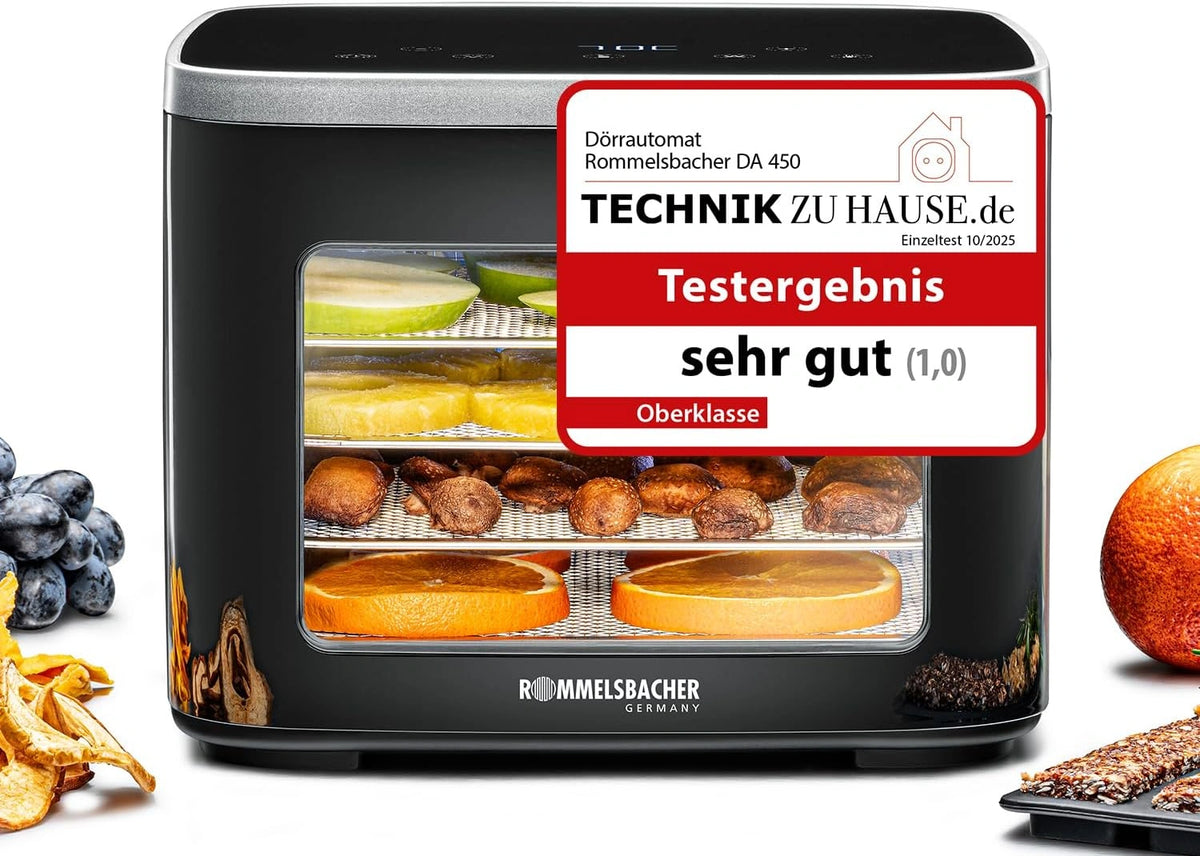 Suszarka do włosów ROMMELSBACHER DA 450, programator czasowy, kolor szary i czarny