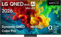 Telewizor LG 65QNED83B6A, kolor turkusowy