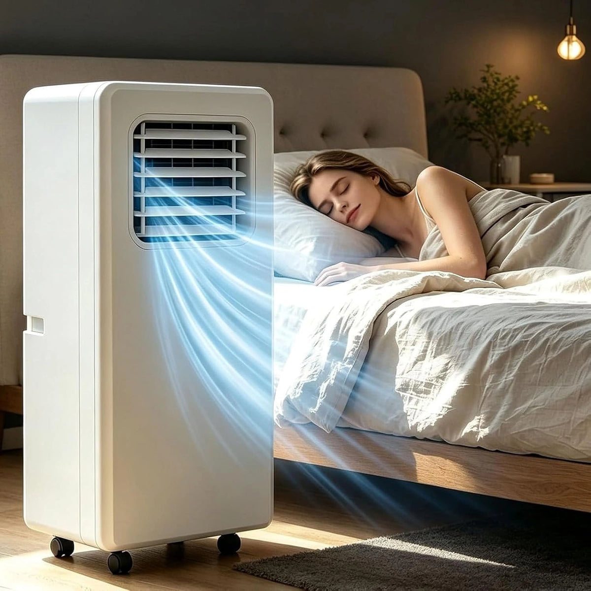 Klimatyzator Wolnostojący, 12000 BTU, kolor czarny