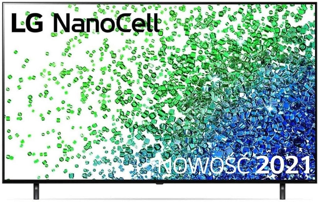 Telewizor LG 55NANO803PA, kolor zielony