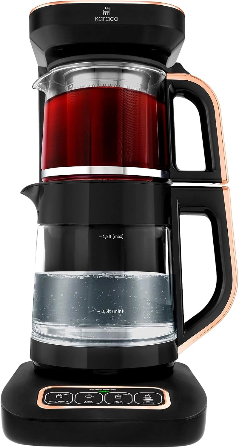 Urządzenie użytkowe KARACA, 2500 W, 2,3 l, kolor czarny i szary