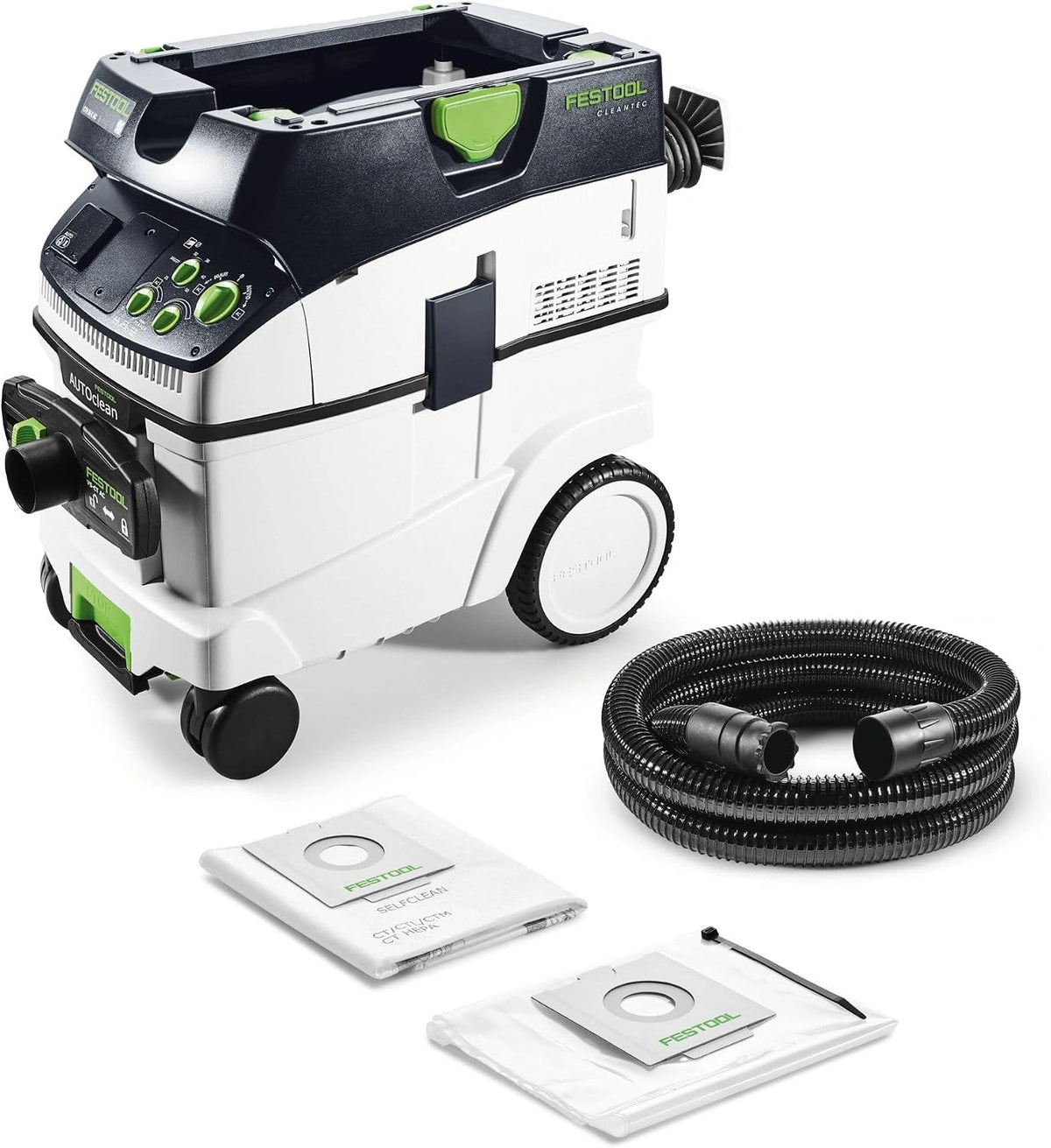 Odkurzacz Festool CTM 36, kolor szary i czarny