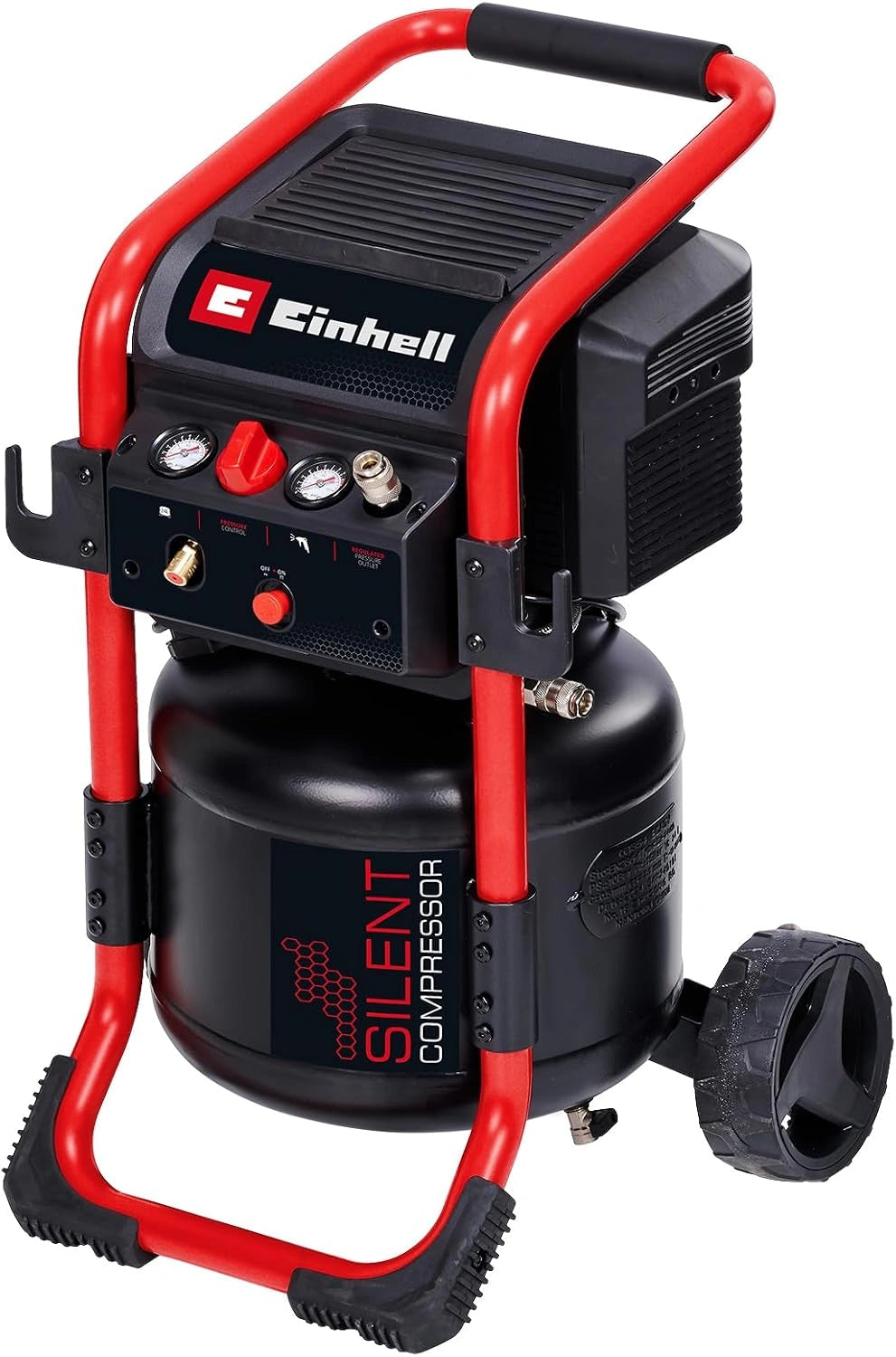 Kompresor Einhell TE-AC 240, 1500 W, 24 l, kolor szary i czarny