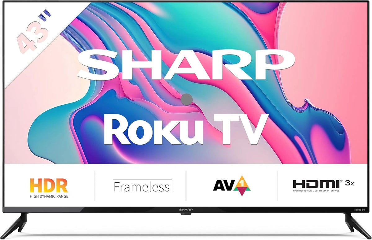 Telewizor SHARP 43FD2E, kolor czarny
