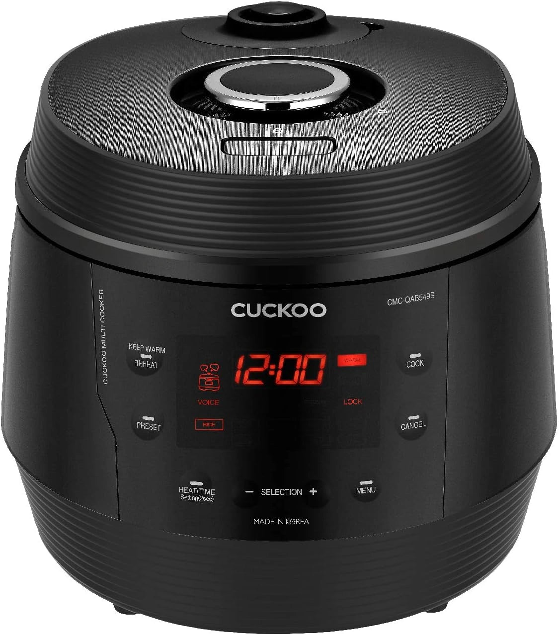 Urządzenie użytkowe CUCKOO CMC-QAB549S, kolor szary i czarny
