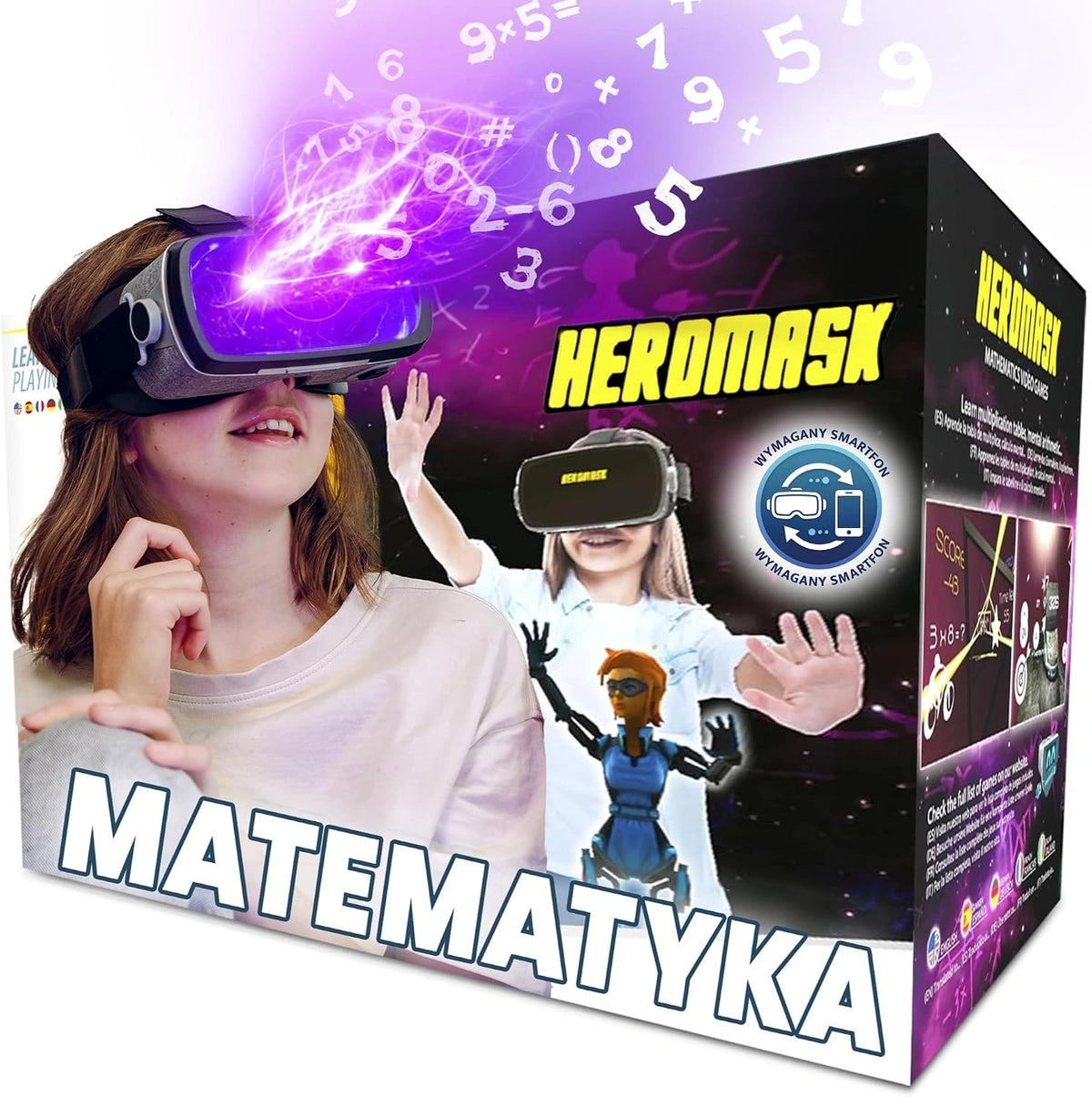 Produkt dla dzieci Heromask, kolor szary